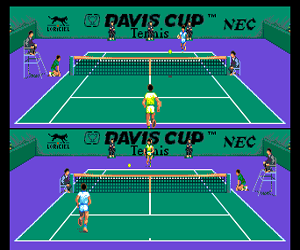 Davis Cup Tennis (USA) Screenshot 1